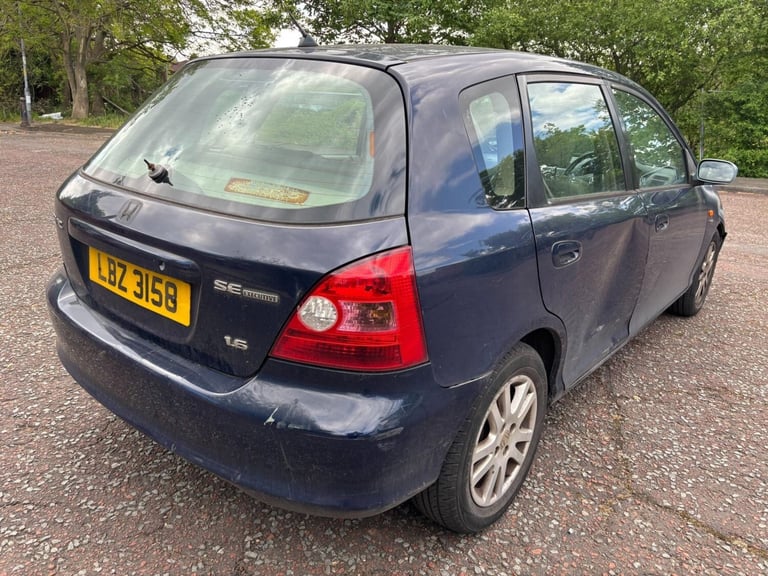 2001 Honda Civic Civic Se Executive Auto Hatchback Petrol Automatic