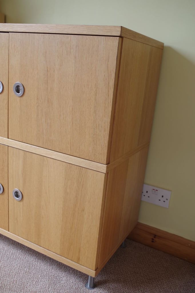 Ikea Home Office Storage Cabinet, H-95cm, W-84cm, D-44cm