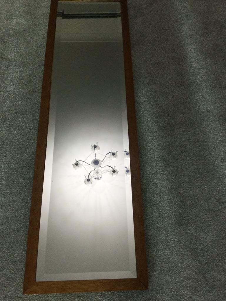 Stunning Solid Oak Mirror