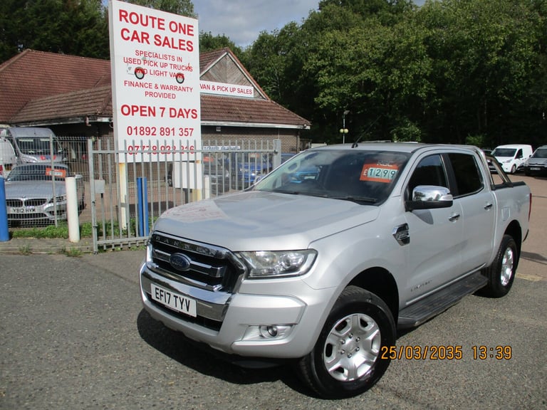 2017 Ford Ranger Pick Up Double Cab Limited 2.2 TDCi 150 4WD Auto PICK UP Diesel Automatic