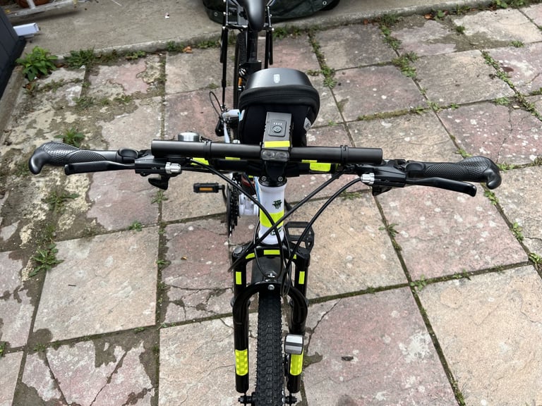 Mountain folding bicycle