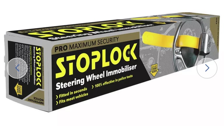 Brand new Stoplock Pro Car Steering Wheel Lock
