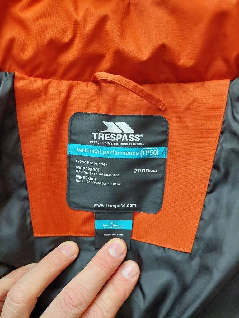 Gents trespass jacket 