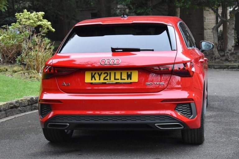 2021 21 AUDI A3 1.0 TFSI 30 S LINE SPORTBACK 5DR PETROL S TRONIC EURO 6 (S/S) (1