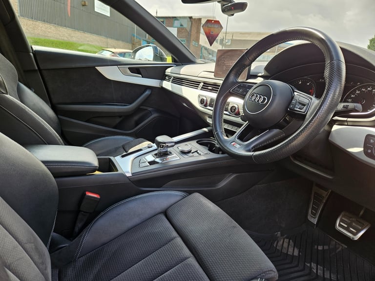 2018 AUDI A5 2.0 TDI Ultra S Line 5dr S Tronic Black Damaged Salvage CAT N