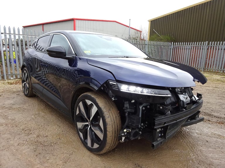 2024 24 REG RENAULT MEGANE TECHNO+ EV ELECTRIC AUTO DAMAGED SALVAGE