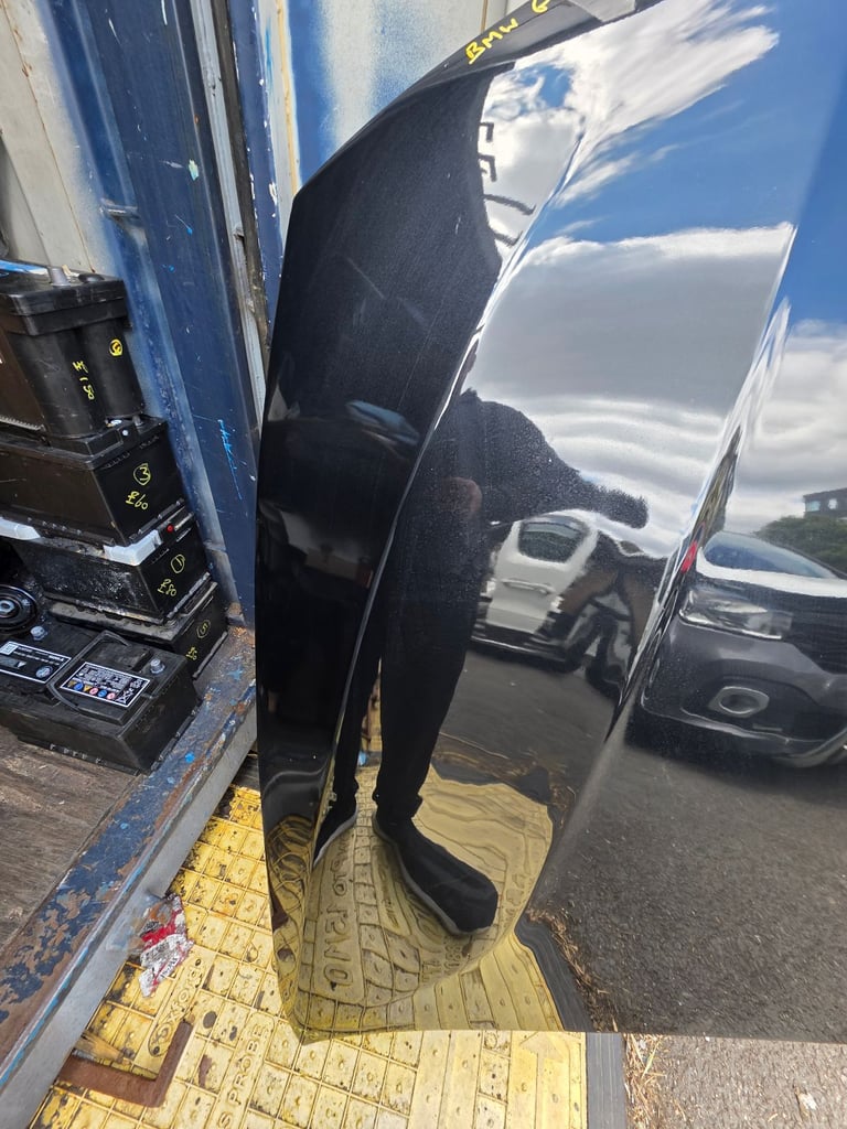BMW 3 Series G20 G21 Black Bonnet Hood Panel Breaking Parts 