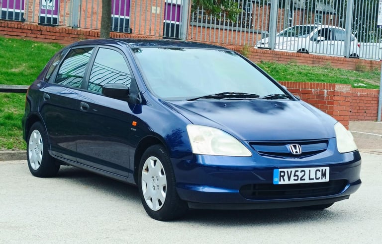 2002 Honda Civic 1.6 i-VTEC S 5dr HATCHBACK Petrol Automatic