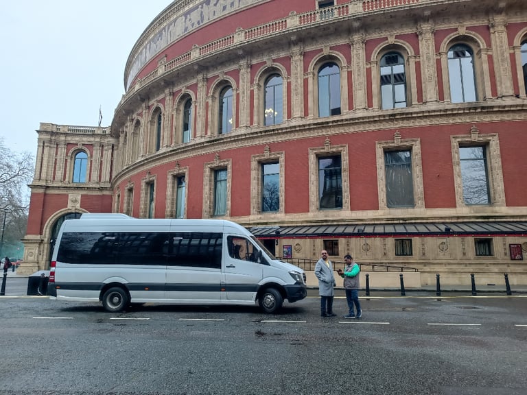 Ilyas Travel 8 to 20 passenger minibus hire with driver London