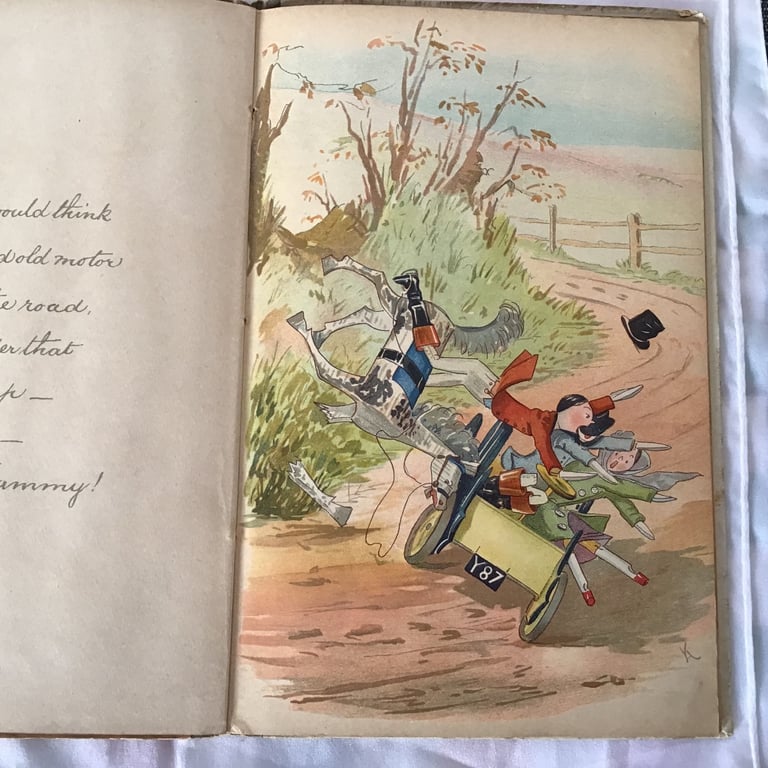  Rare Antique 1st Edtn book Sammy goes a hunting by Kathleen Ainslie published 1906