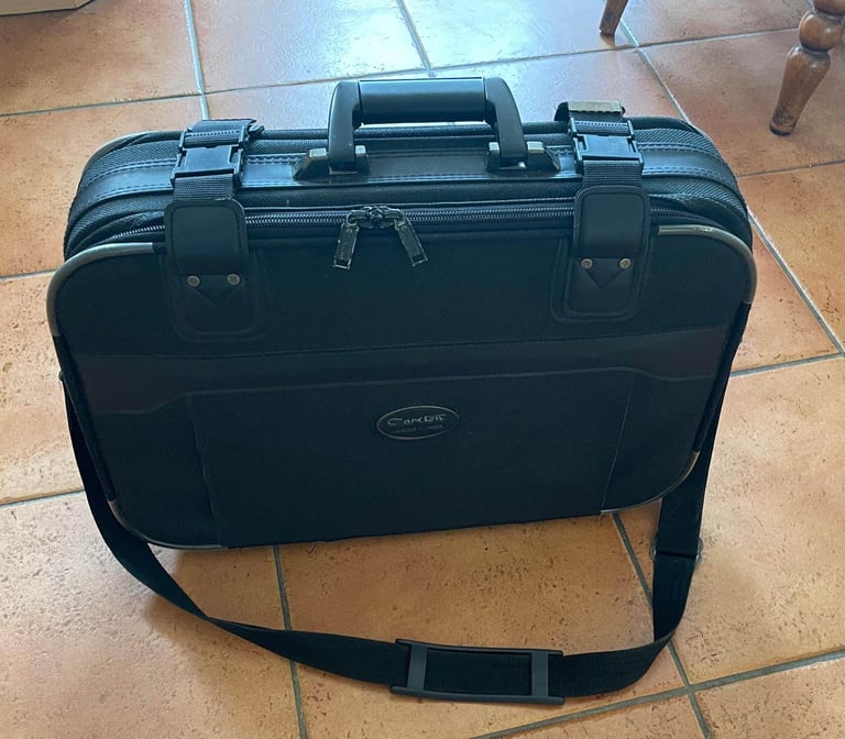 Vintage Carlton Canvas International Hand Luggage