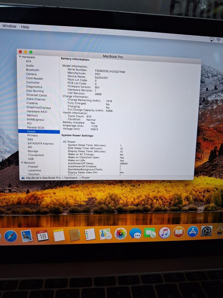 MacBook Pro (13Inch, 2017,I5 Intel core Processor, Two thunderbolts , 3 Ports) Read Desc