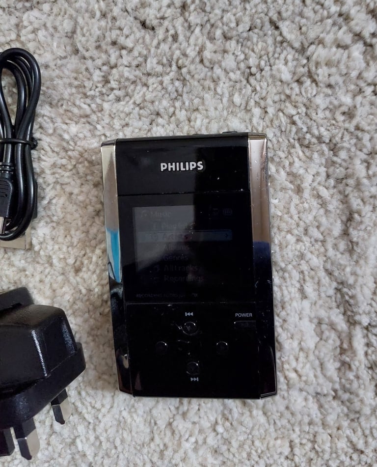 Philips Recording Audio Jukebox HDD120/05 Dictaphone,MP3 WMA 