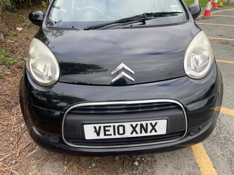 CITROEN C1 1.0 VTR+ 10 REG BLACK 5 DOOR 60063 MILES MOT JUNE 25TH 2026 TAX £20 LOW INSURANCE 60+MPG 
