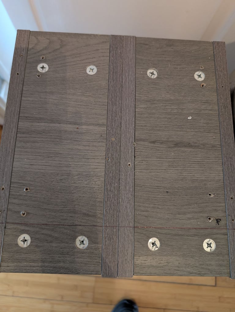 Stylish Dark Grey 12 Bottle Wine Storage Rack From B &Q Brand New Built To Big For Kitchen 