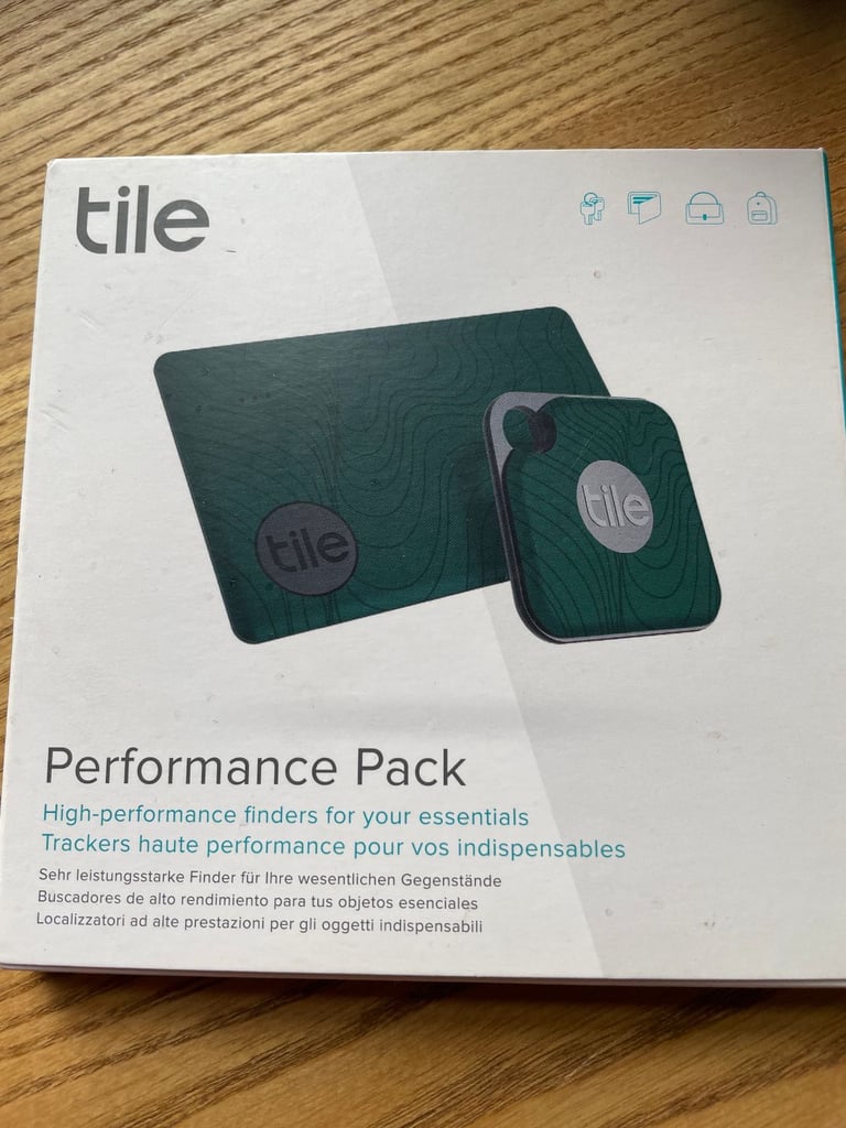 Tile Performance Pack finder for your essentials