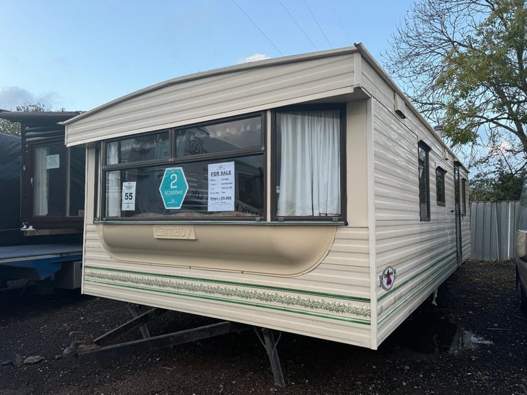 Compact 2 Bed Static Caravan - Offsite Sale for Private Land, Self Build, Farms