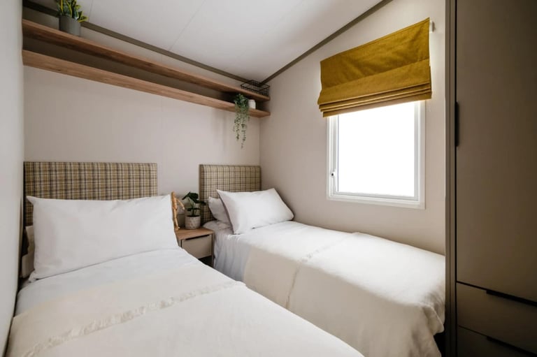 Luxury Two Bedroom Holiday Lodge on Wigbay Holiday Park