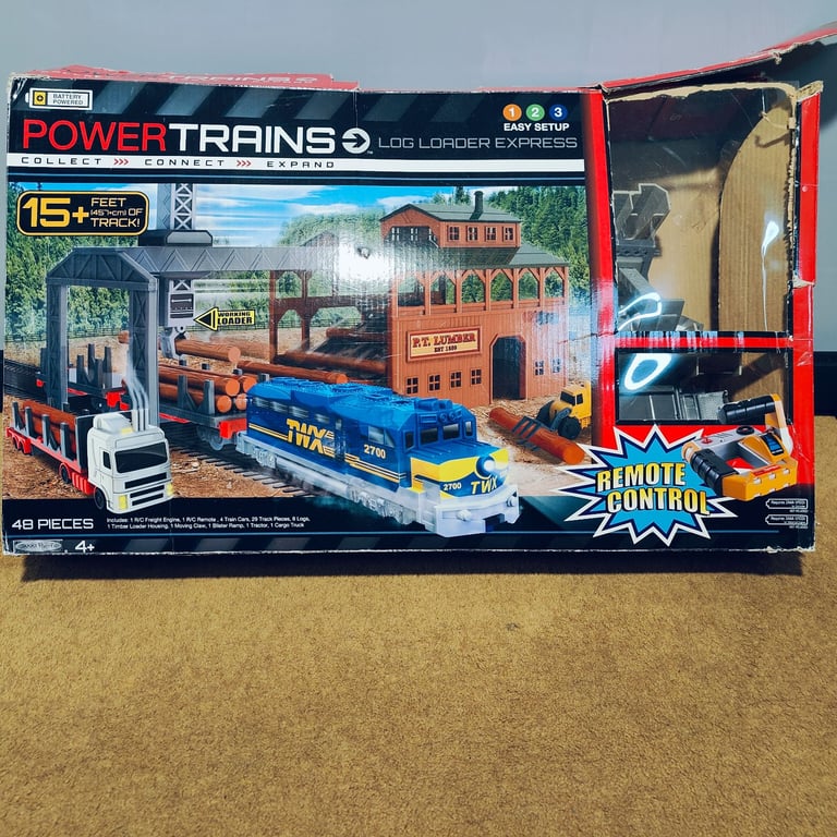 image for Power Trains Log Loader Express Set.