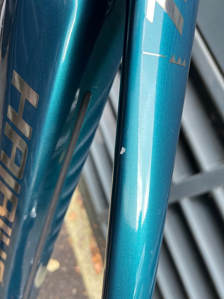 2024 Haibike AllTrail 5 Full Suspension Electric Mountain Bike Ocean/Black