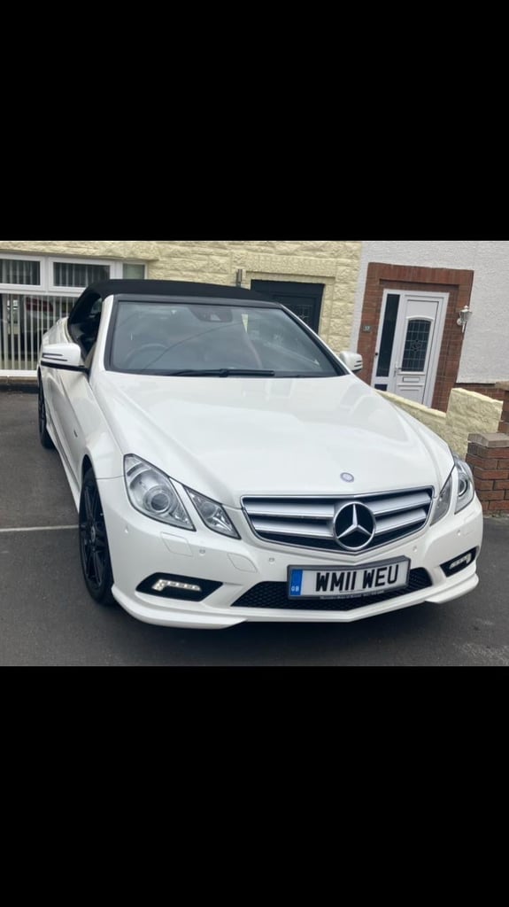 Mercedes-Benz, E CLASS, Convertible, 2011, Manual, 2143 (cc), 2 doors