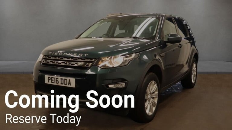 image for 2016 Land Rover Discovery Sport 2.0 TD4 SE Tech SUV 5dr Diesel Auto 4WD Euro 6 (s/s) (180 ps) EST...