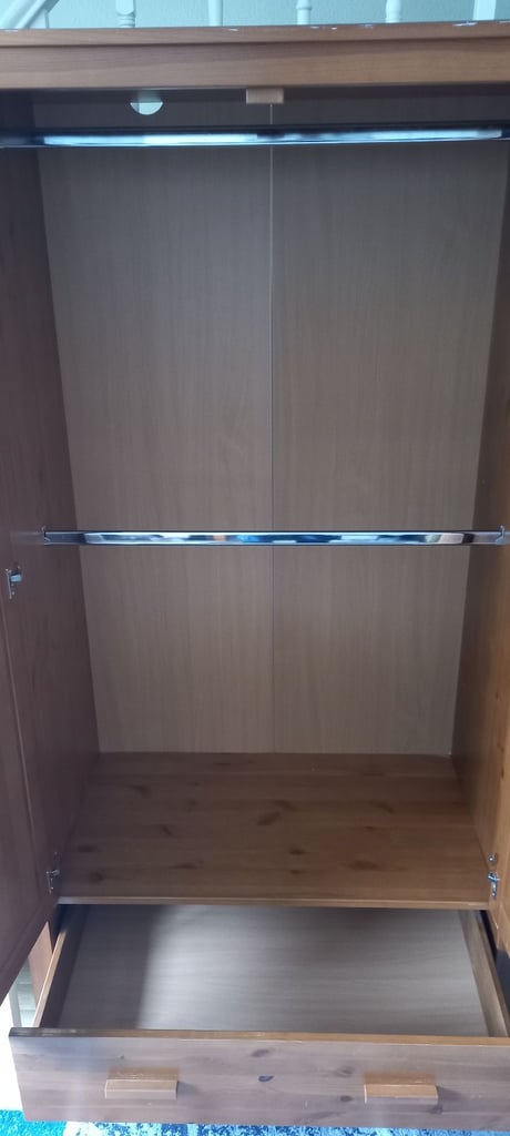 Solid Pine Children's Wardrobe (FREE Delivery Locally)