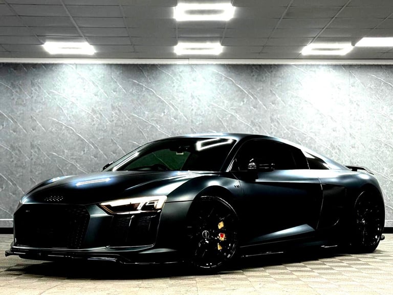 2016 Audi R8 5.2 FSI V10 Plus Quattro 2dr S Tronic 1 OF 1 FACTORY SATIN CAMO GREEN COUPE Petrol S...