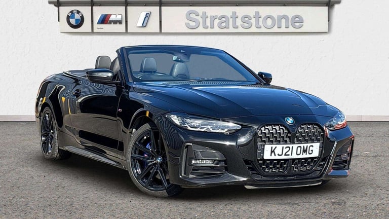 2021 BMW 4 Series 420i M Sport 2dr Step Auto Convertible Petrol Automatic