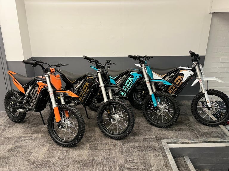 BRAND NEW STOMP EBOX 2.0 V2 2KW KIDS ELECTRIC MX MOTORCROSS BIKE DIRT BIKE 