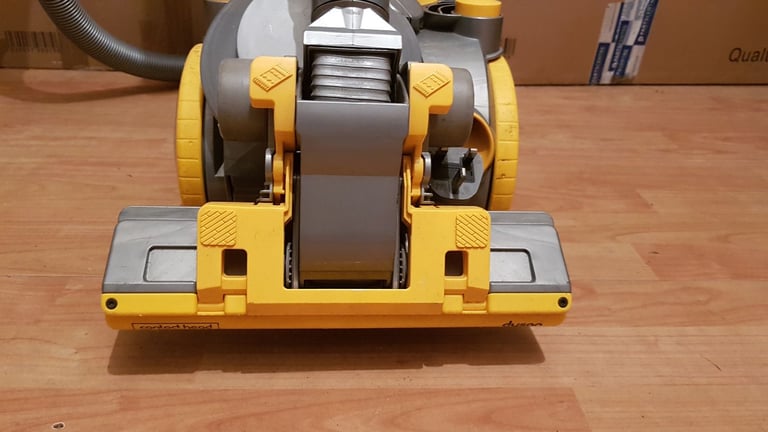 yellow Dyson Dc08 pull along hoover Cylinder vacuum cleaner bagless tools 1 week gu
