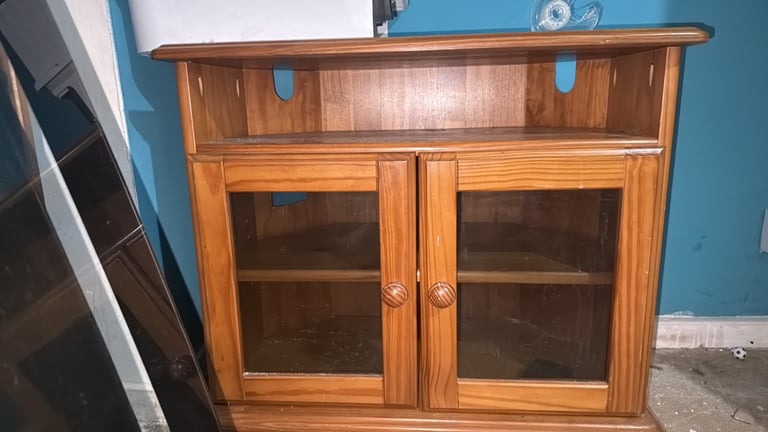 image for Pine tv unit 