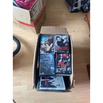 Full box of DVDs 
