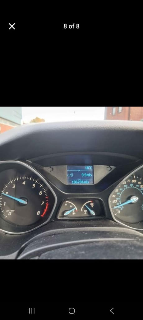FOCUS 1.6 petrol 2012, Manual, 12months mot