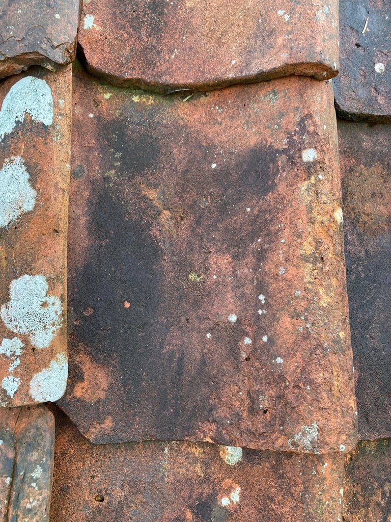 1200+ pan roof tiles reclaimed antique DIY clay