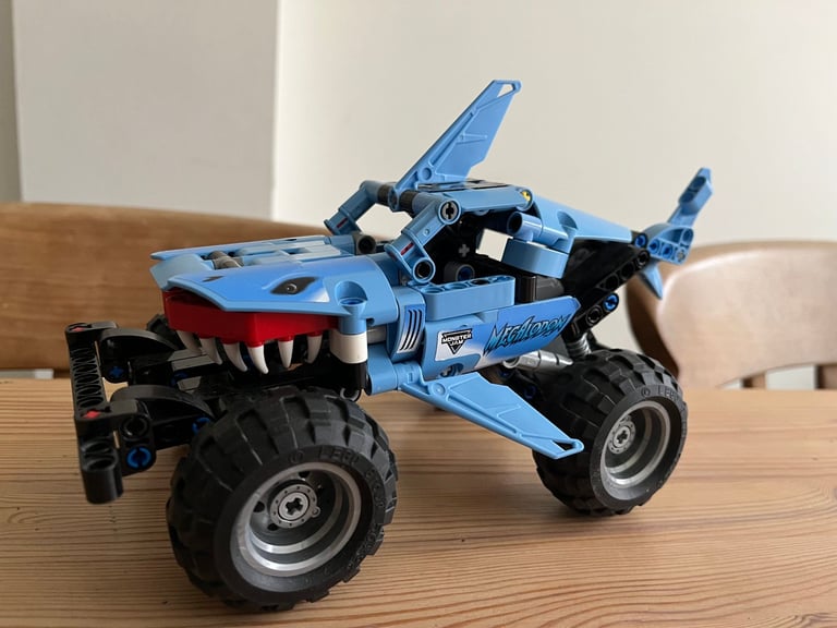 image for VGC, LEGO Technic Monster Jam Megalodon (and Low Racer), 2 models in 1, WITH BOX  (42134), RRP £20