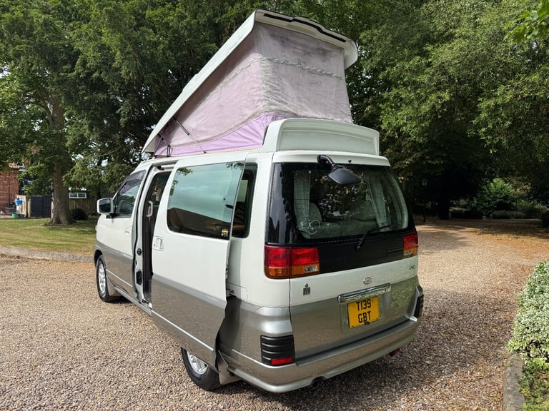 1999 Nissan Elgrand 3.2V6 Auto Camper Van 2 Berth