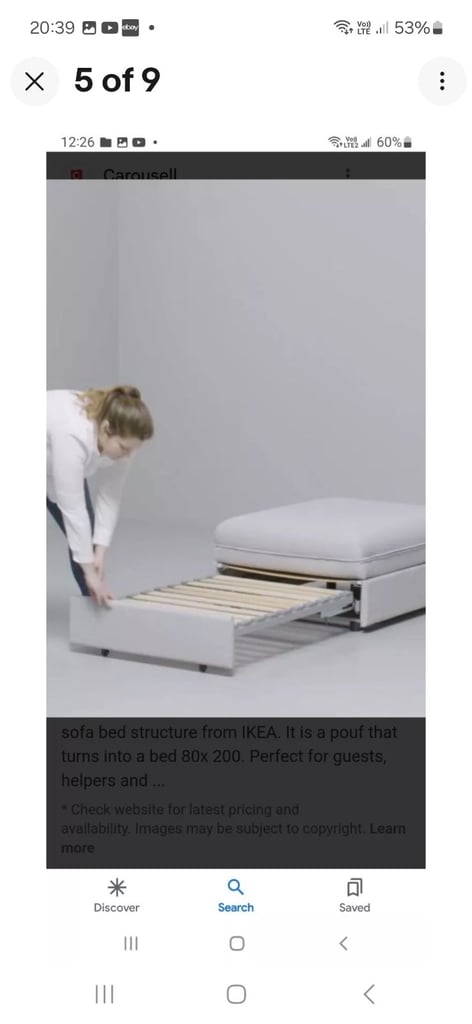 Ikea Vallentuna Sofa Bed