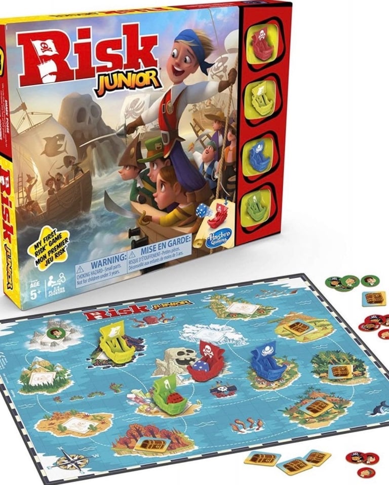 image for Risk Junior 5+ board game in mint conditions