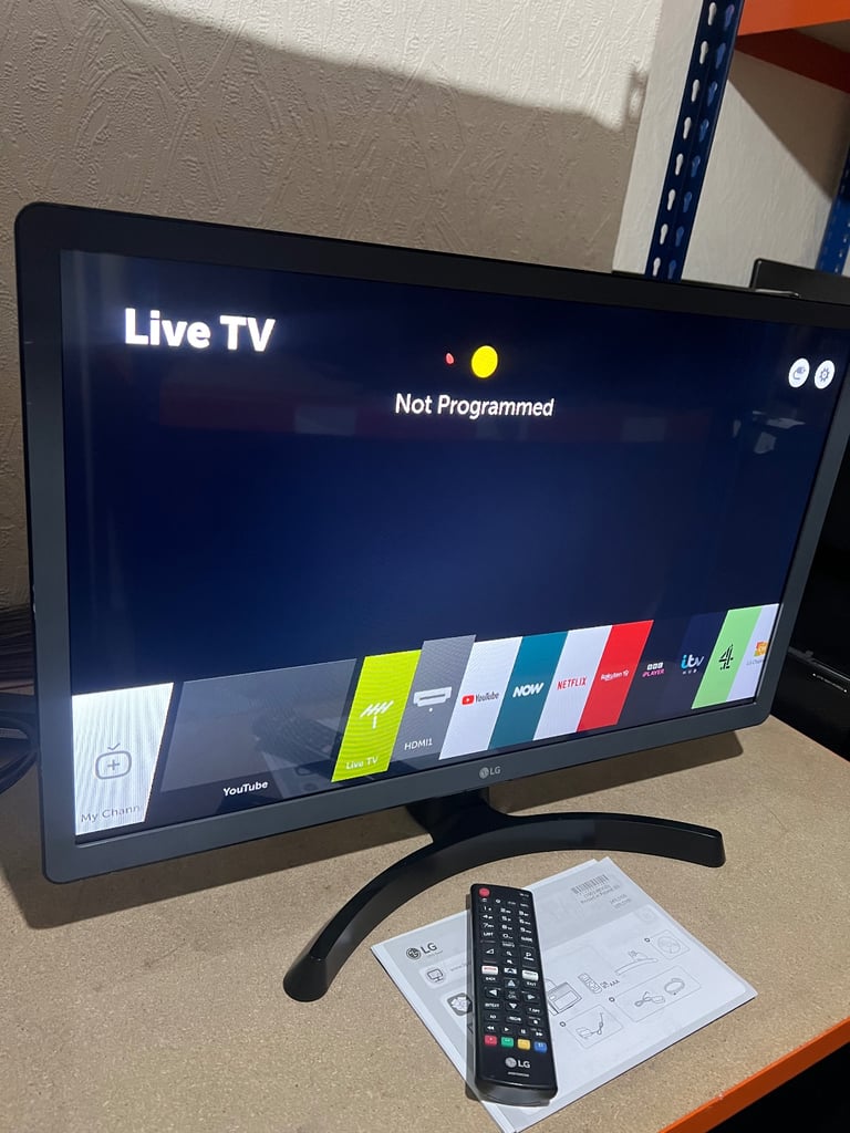 Lg 28 inch led smart tv with stand fully Wi-Fi can deliver 
