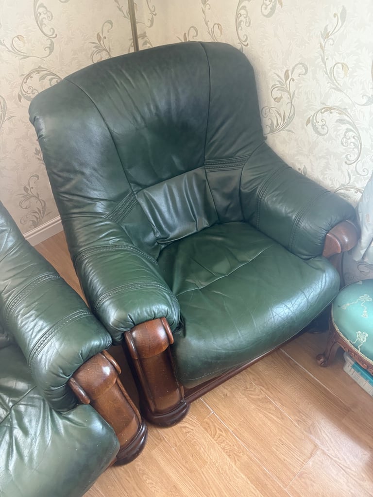 3 piece leather suite 3/1/1