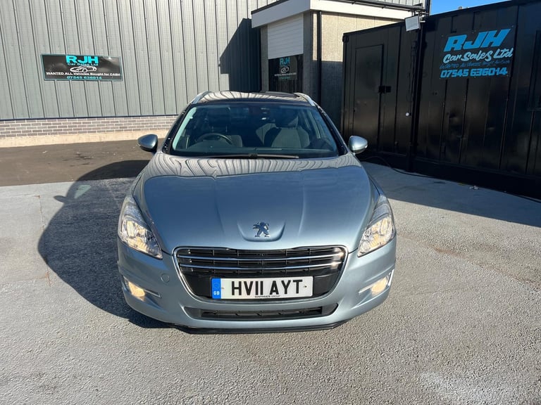 2011 PEUGEOT 508 SW ESTATE 1.6 HDI £35 TAX PAN ROOF CLEAN CAR PX WELCOME 