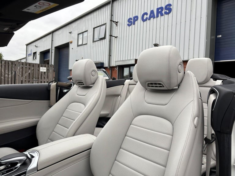 2017 Mercedes-Benz C Class 2.0 C200 AMG Line Cabriolet 2dr Petrol G-Tronic+ Euro 6 (s/s) (184 ps)...