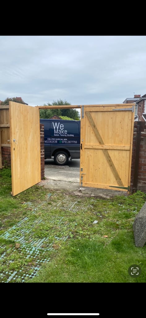 Made to measure timber gates 