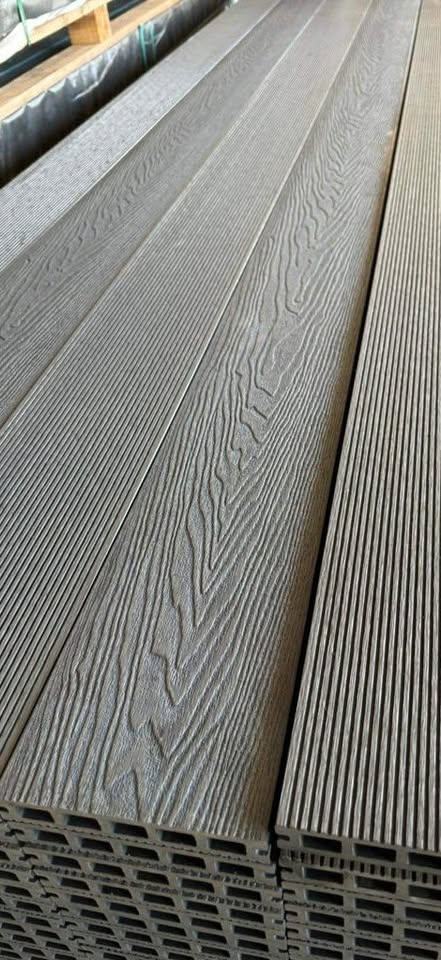 image for Composite Decking 3.6m | Easy-Fit Boards with Anti-Slip Grooves