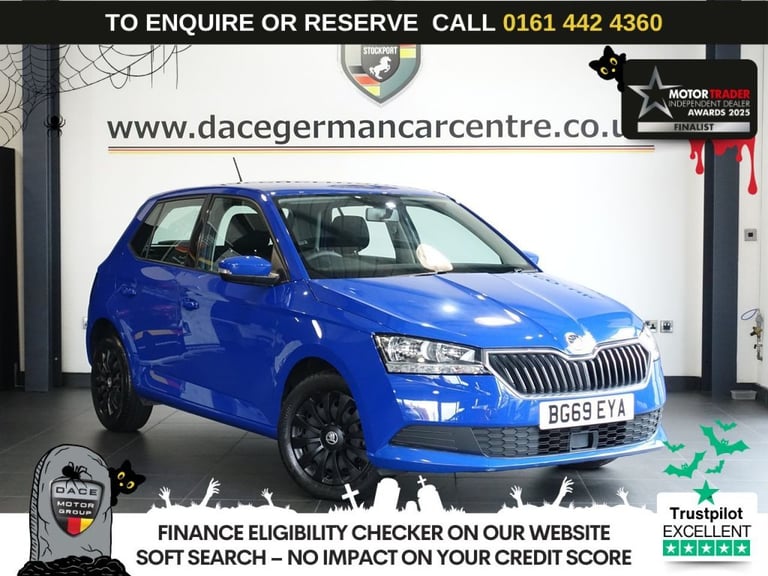 image for 2020 Skoda Fabia 1.0 S Hatchback 5dr Petrol Manual Euro 6 (s/s) (60 ps) Hatchback Petrol Manual