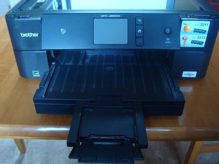 Brother MFC-J890DW Compact Wireless Inkjet Printer/Scanner/Photocopier