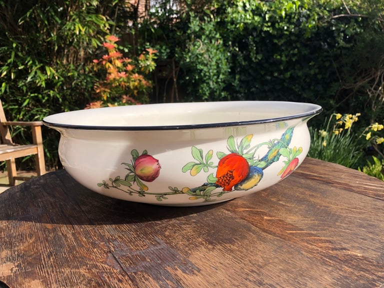 image for Art deco 1920s Large ducalware porcelain Bowl