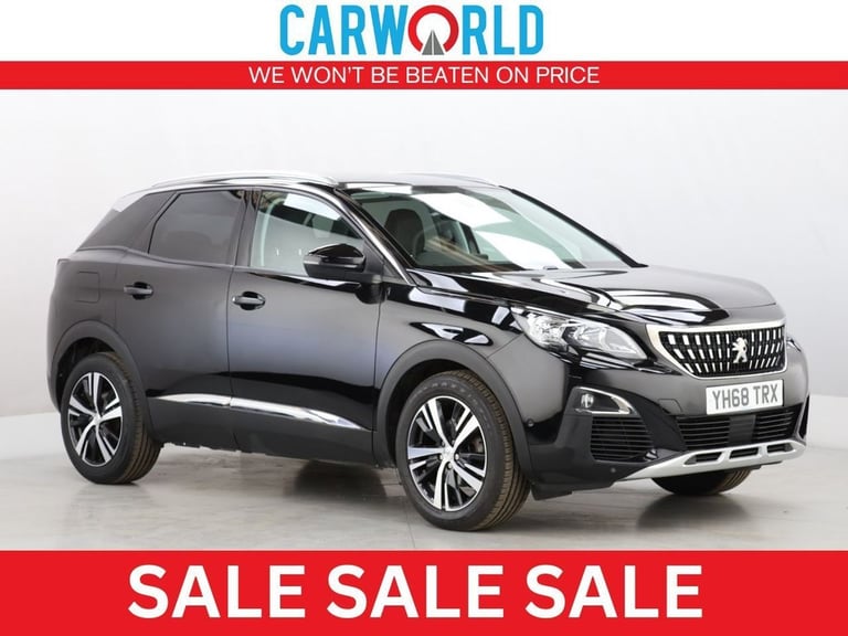 2018 Peugeot 3008 1.2 PureTech Allure SUV 5dr Petrol Manual Euro 6 (s/s) (130 ps) HATCHBACK Petro...