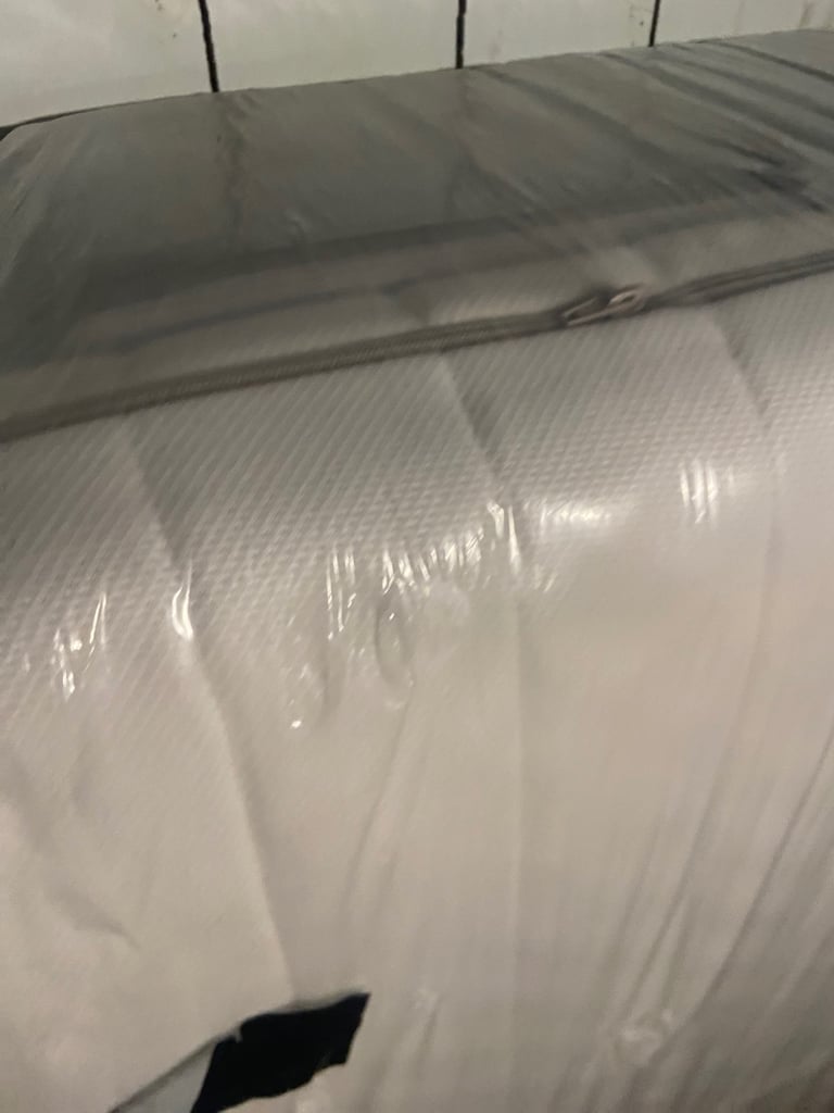 Double bed with double mattress included 